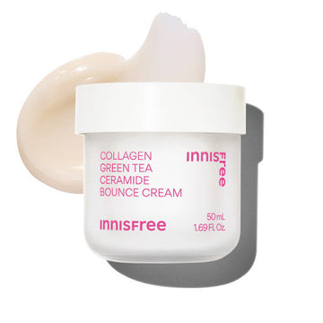 innisfree Collagen Green Tea Ceramide Bounce Cream 50ml - Glamourous Grace