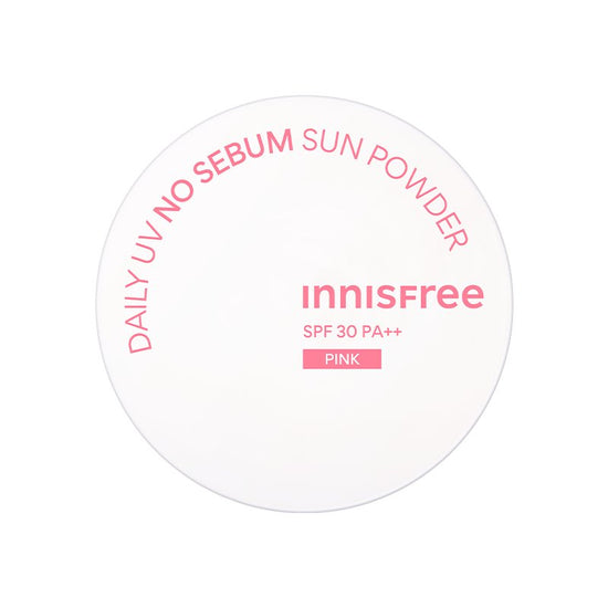 innisfree Daily UV No Sebum Sun Powder SPF30 PA++ 4g #Pink - Glamourous Grace