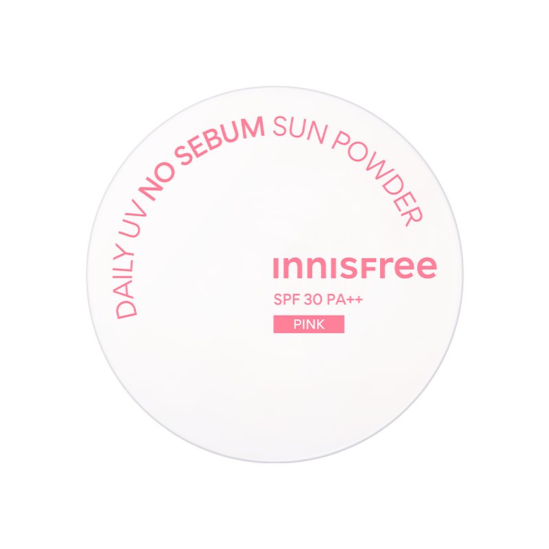 innisfree Daily UV No Sebum Sun Powder SPF30 PA++ 4g #Pink - Glamourous Grace