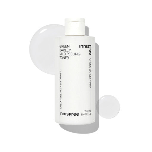 innisfree Green Barley Mild Peeling Toner 250ml - Glamourous Grace