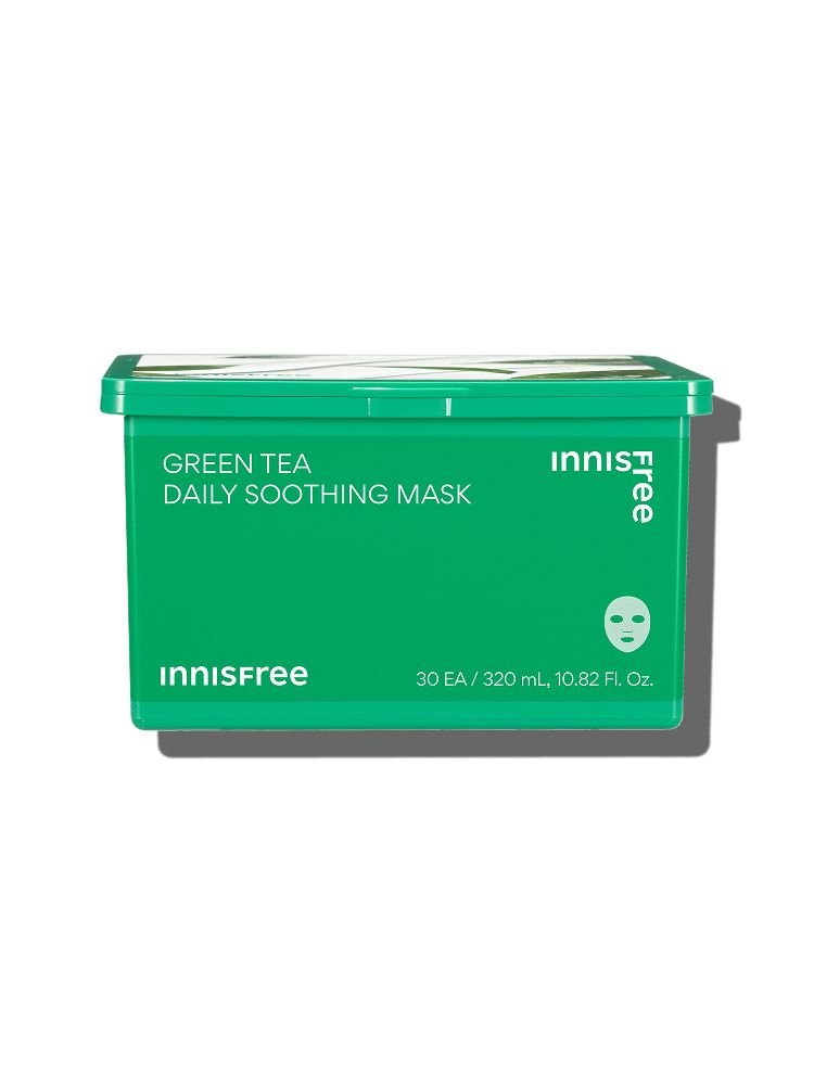 innisfree Green Tea Daily Soothing Mask 320ml/30ea - Glamourous Grace