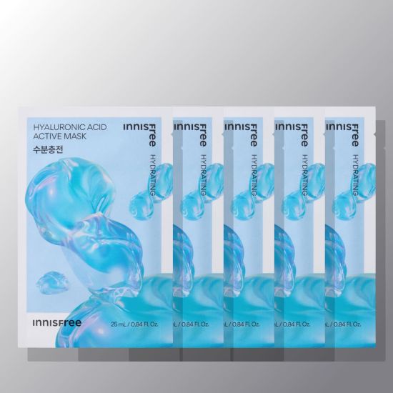 innisfree Hyaluronic Acid Active Mask 25ml X 5ea