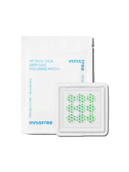 innisfree Retinol Cica Ampoule Focusing Patch 1ea/9 patches - Glamourous Grace