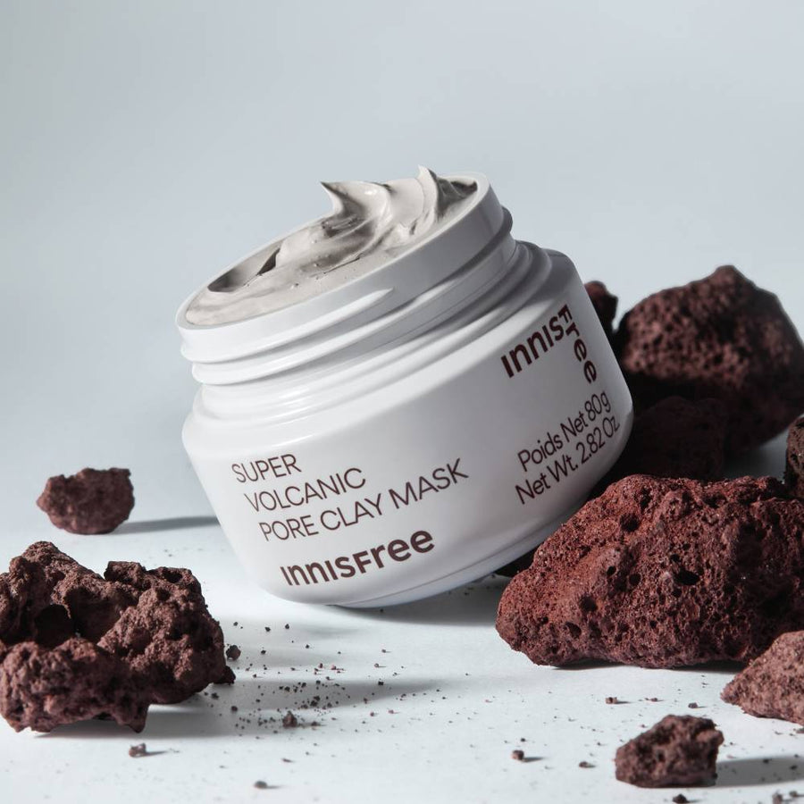 innisfree Super Volcanic Pore Clay Mask 80g - Glamourous Grace