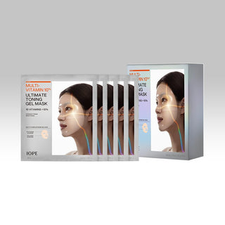 IOPE Multi Vitamin 10% Ultimate Toning Gel Mask 30g X 5ea