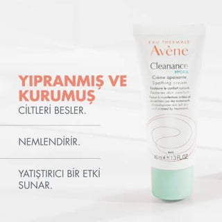 Avene Cleanance Hydra Cream 40ml - Soothing Moisturizing Cream for Sensitive Oily Skin - Glamourous Grace