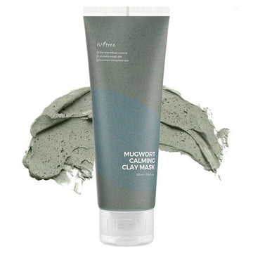 Isntree MUGWORT CALMING CLAY MASK 100ml - Glamourous Grace