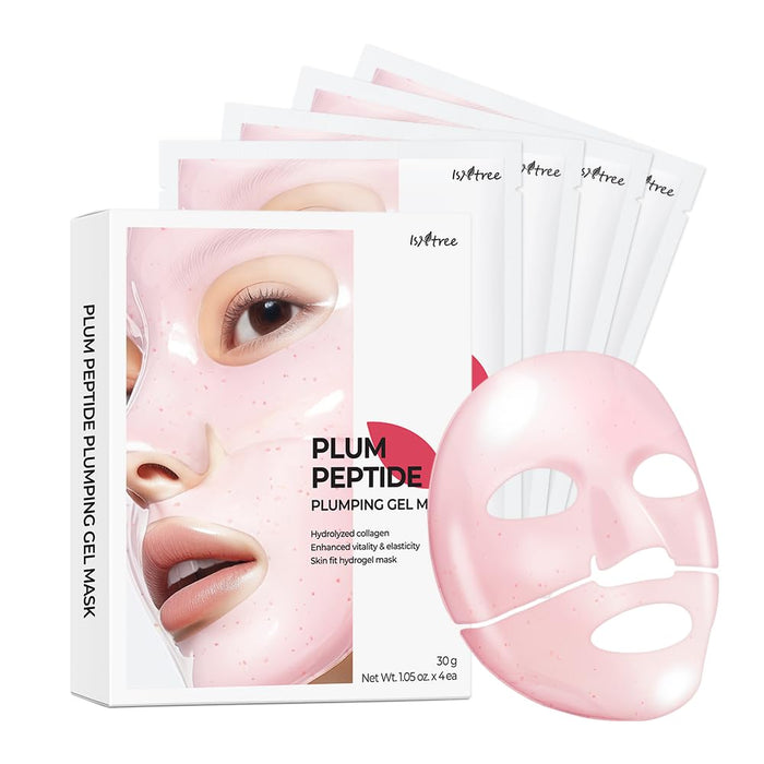 Isntree Plum Peptide Plumping Gel Mask 30g X 4ea - Glamourous Grace