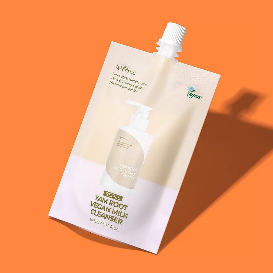 Isntree Yam Root Vegan Milk Cleanser (REFILL) 100ml - Glamourous Grace