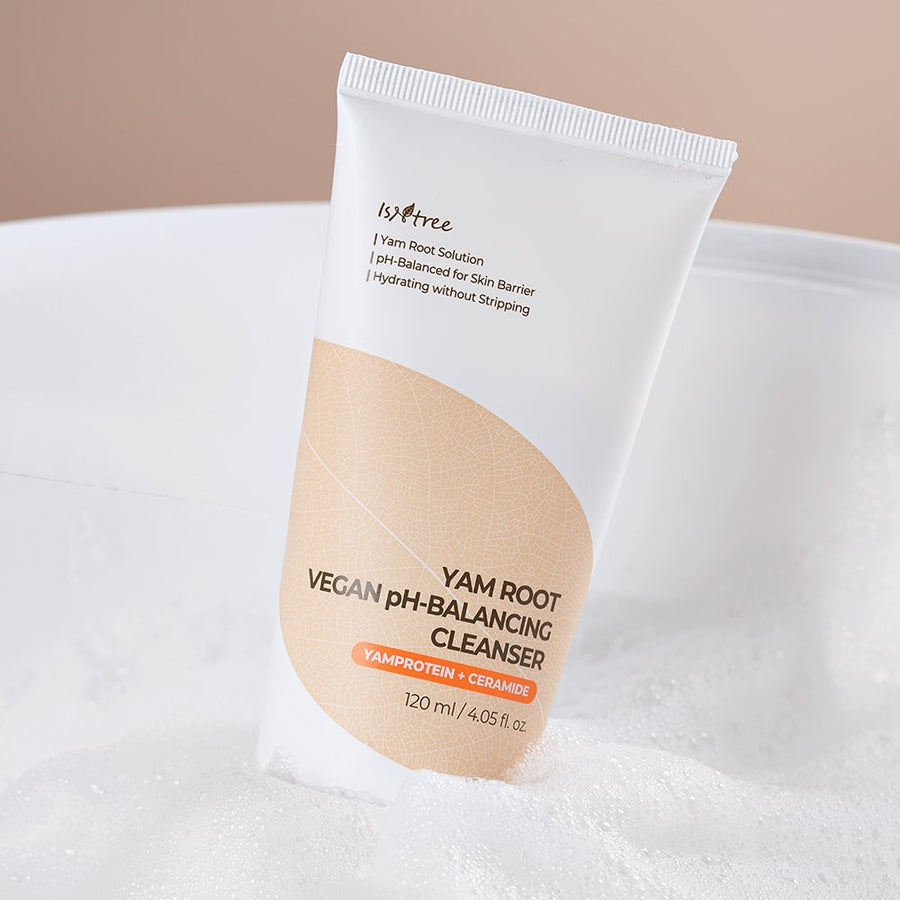 Isntree Yam Root Vegan pH-balancing Cleanser 120ml - Glamourous Grace