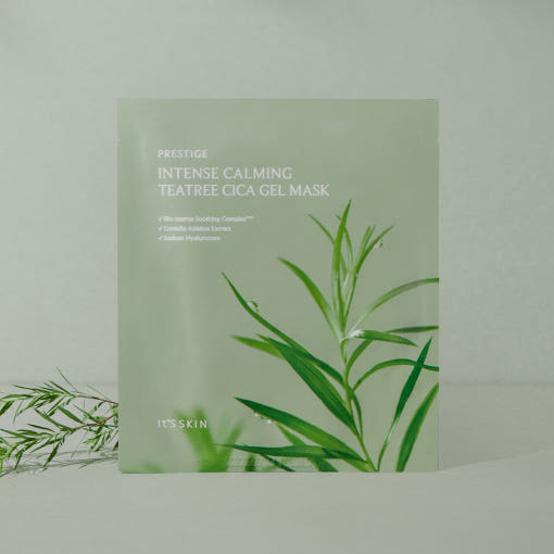 It'S SKIN Prestige Intense Calming Tea Tree Cica Gel Mask 30g X 10ea - Glamourous Grace