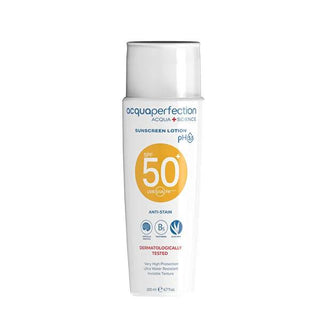 Acqua Perfection Sunscreen Lotion SPF50 - Anti-Aging, Lightweight, Non-Greasy Sun Protection for Daily Use