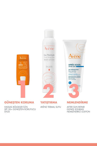 Avene Sensitive Skin SPF50 Sunscreen Stick - Protects Sensitive Areas, Moisturizing, Non-Irritating - Glamourous Grace