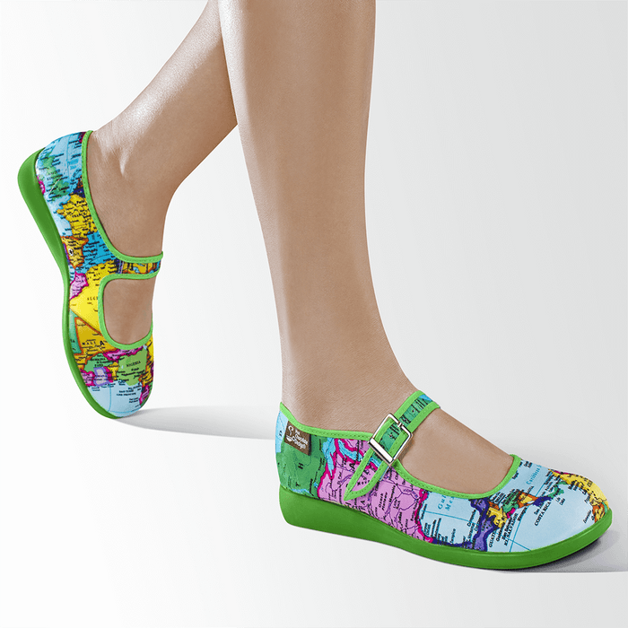 Bon Voyage Women's Mary Jane Flats
