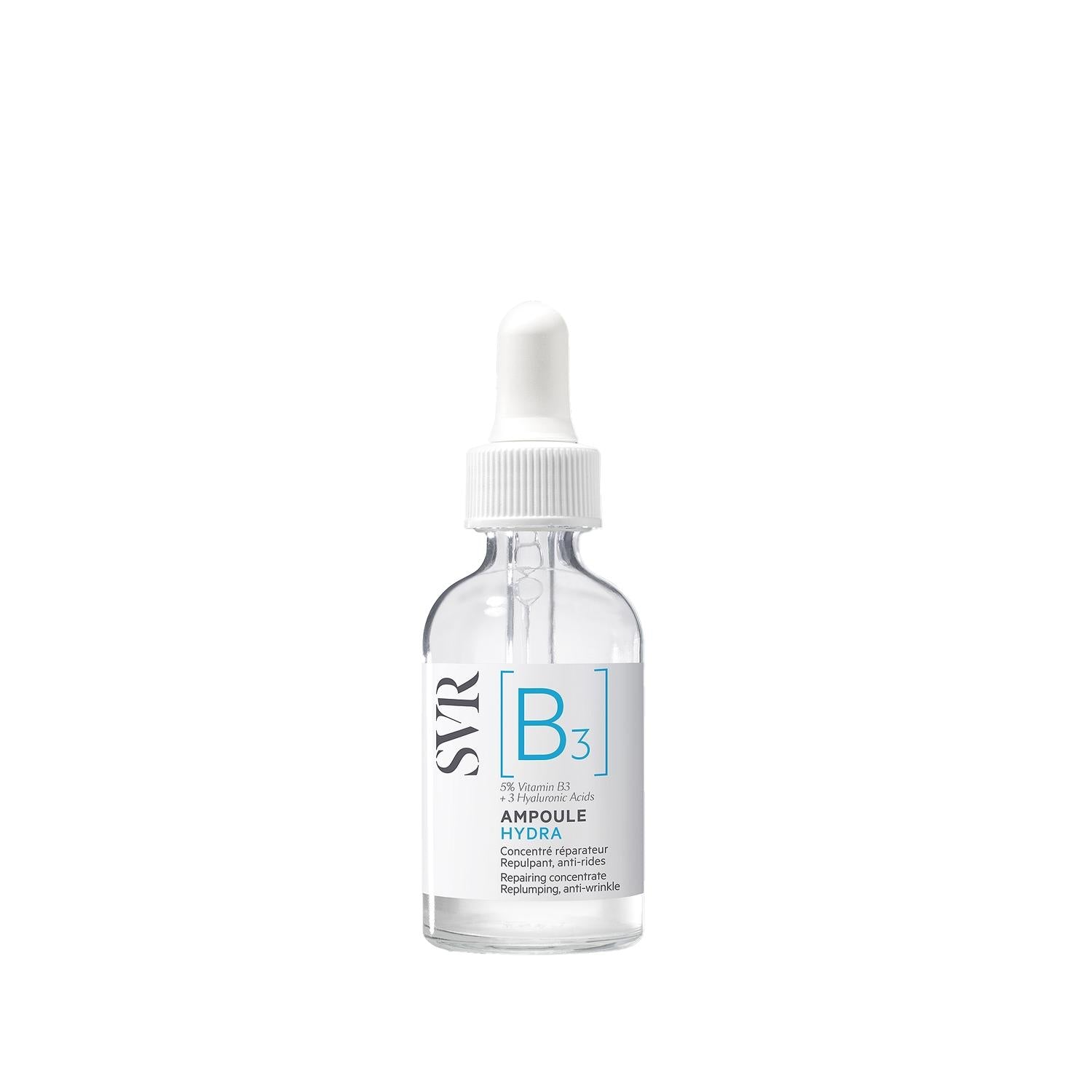SVR Hydrating Serum - SVR B3 Ampoule Hydra Serum 30ml with Niacinamide & Hyaluronic Acid for Soothing & Anti-Aging - Glamourous Grace