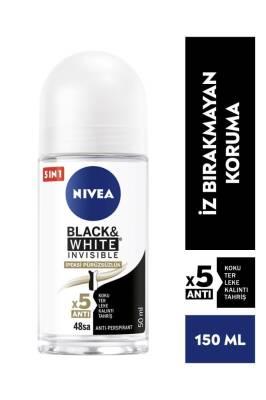 Nivea Black _peksi PŸrŸzsŸzlŸk Roll-On Deodorant for Women - 48-Hour Protection, Moisturizing - Glamourous Grace
