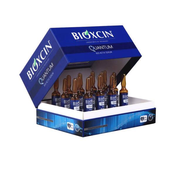 Bioxcin Quantum: Hair Growth Serum - Strengthens, Thickens & Reduces Hair Loss with Vitamins & Minerals - 15x6ml Ampules - Glamourous Grace