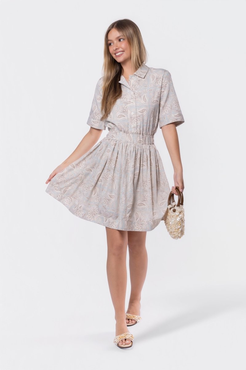 Jamie Dress (Blue) - Glamourous Grace