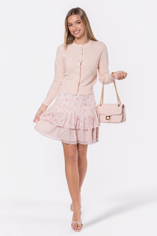 Jane Cardigan (Light Peach)
