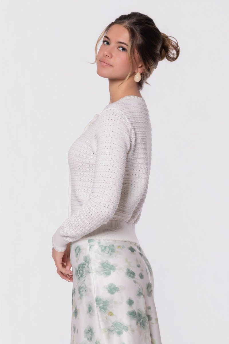 Jane Cardigan (White)