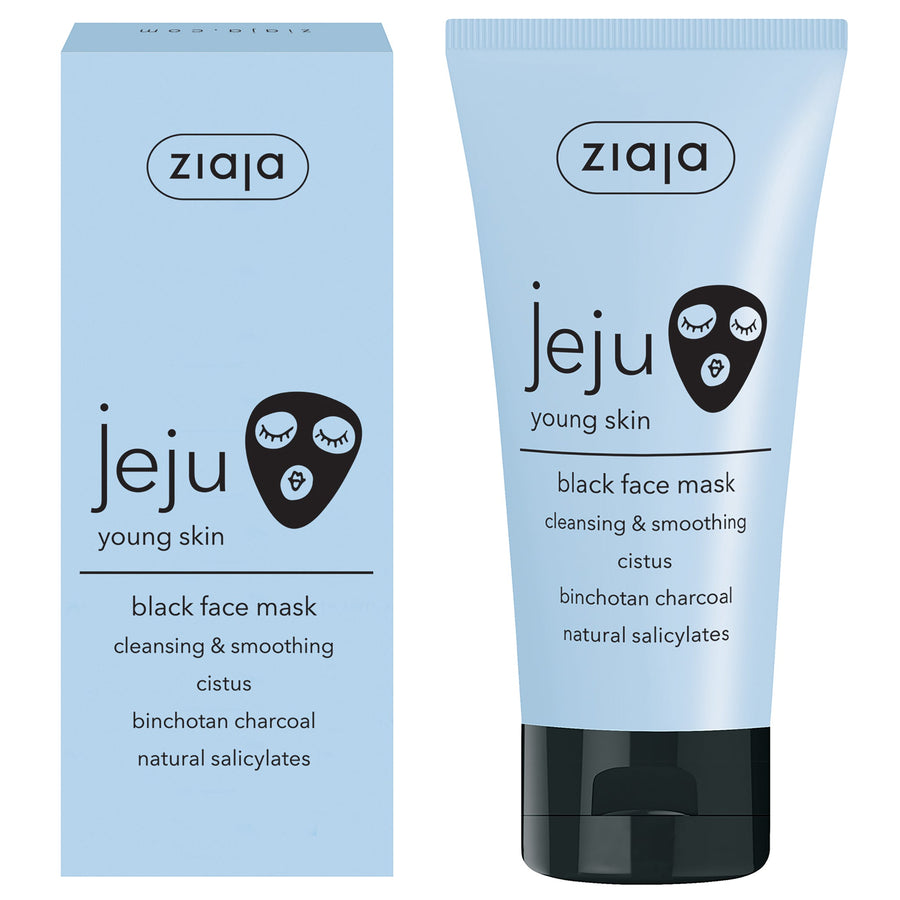 Jeju Black Face Mask - Glamourous Grace