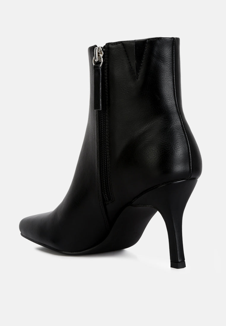 Jerry High Ankle Stiletto Boots - Glamourous Grace