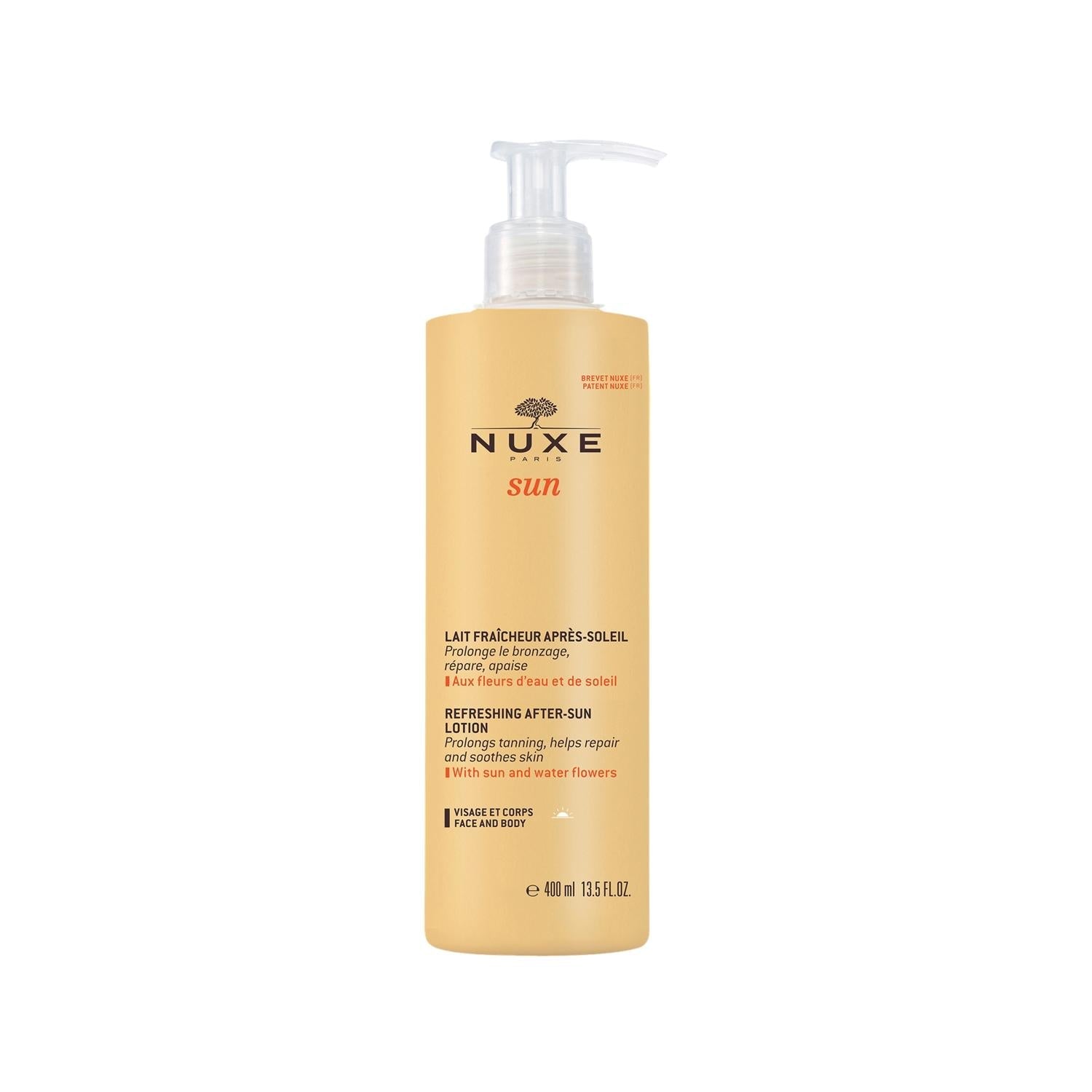 Nuxe After Sun Lotion: Hydrate, Soothe & Calm Sunburn - Face & Body Moisturizing After Sun Care (400ml) - Glamourous Grace