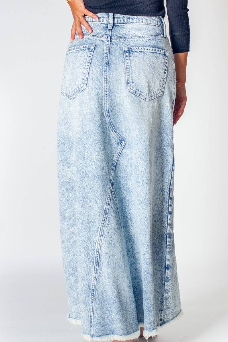 Jill Skirt (Blue) - Glamourous Grace