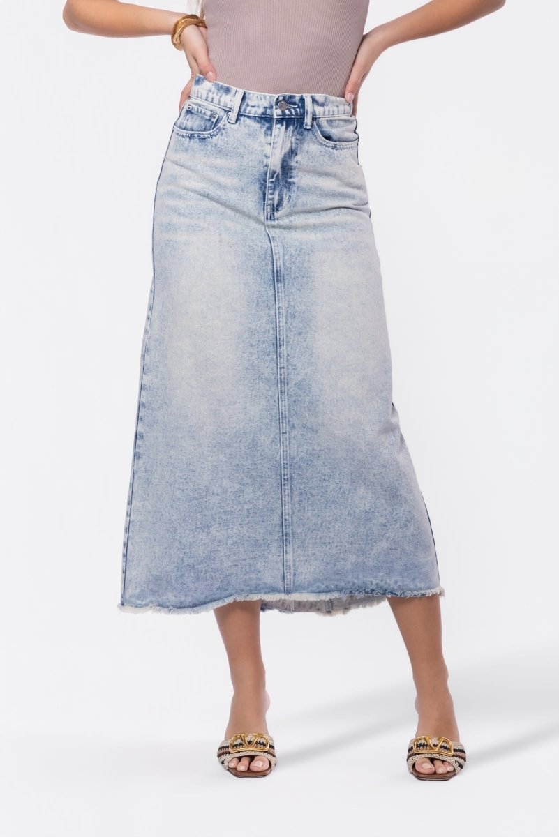 Jill Skirt (Light Blue) - Glamourous Grace