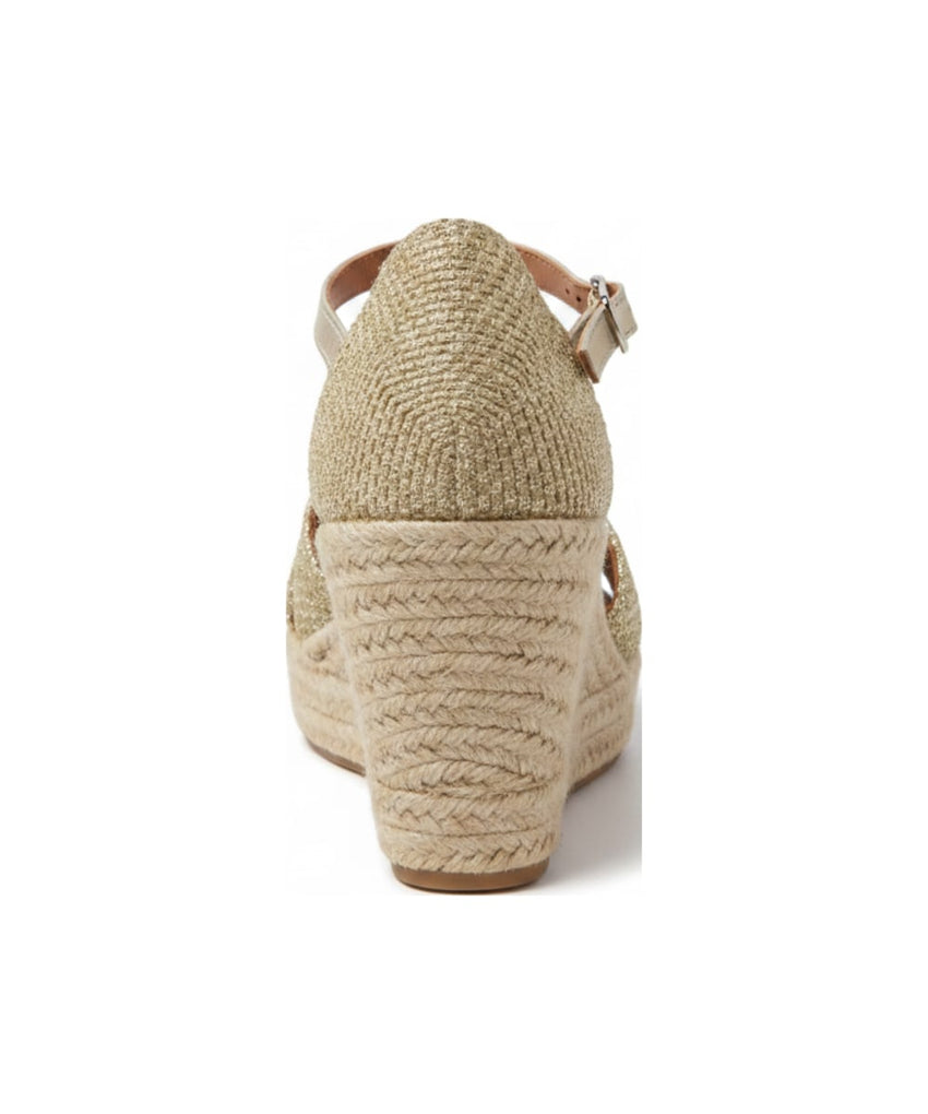 Jimena High Double Band Gold-Woven