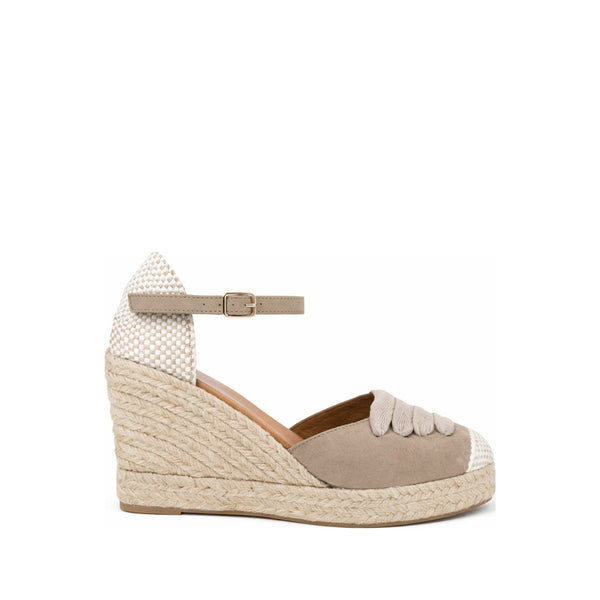 Jimena High Strap Taupe Laced - Glamourous Grace