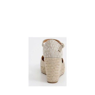 Jimena High Strap Gold-Linen - Glamourous Grace