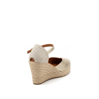 Jimena High Strap Gold-Linen - Glamourous Grace