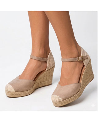 Jimena High Strap Taupe