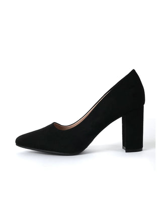 Jolie | Black Suede - Glamourous Grace