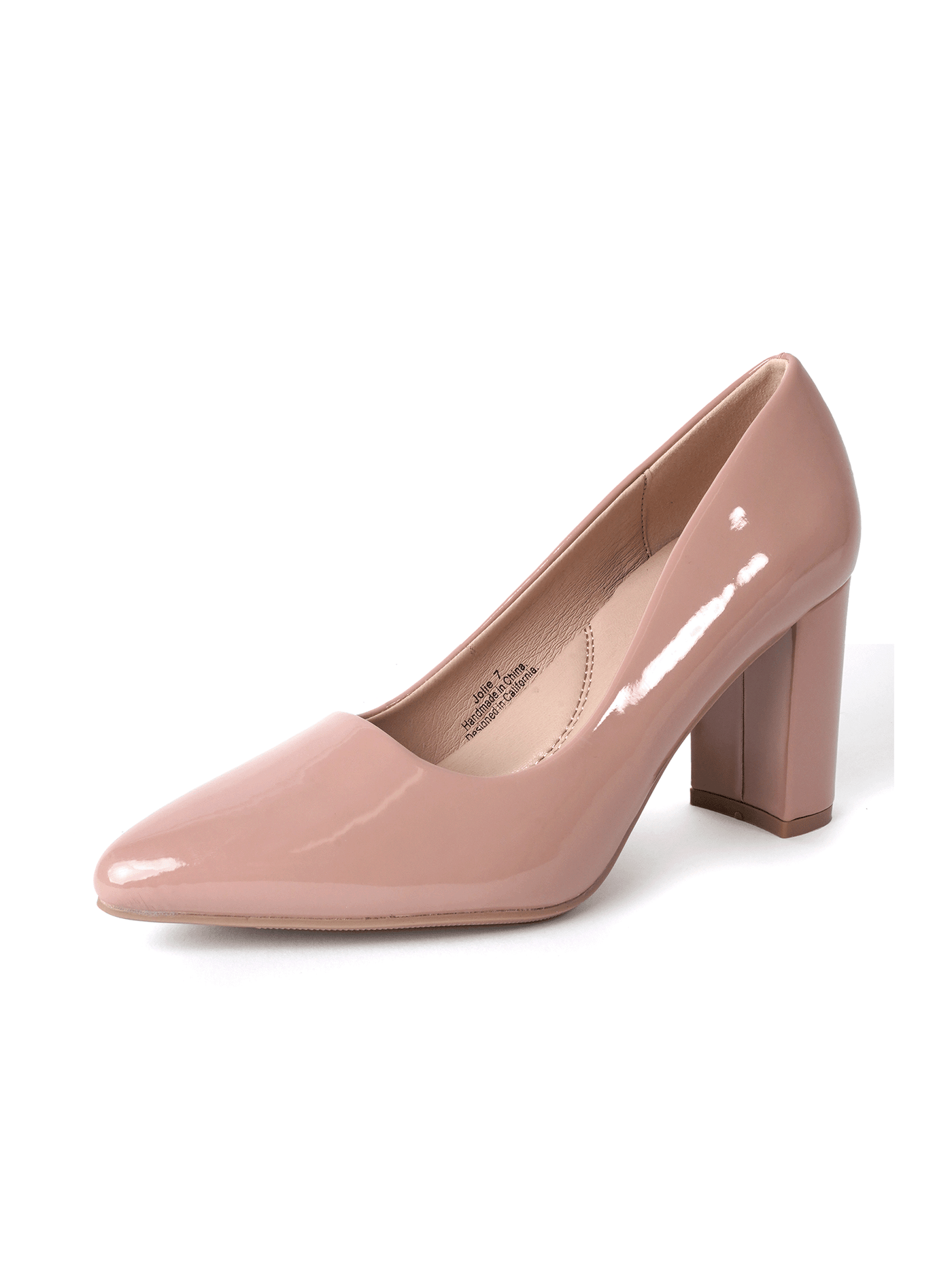 Jolie | Dusty Rose Patent - Glamourous Grace