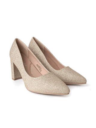 Jolie | Gold Glitter - Glamourous Grace