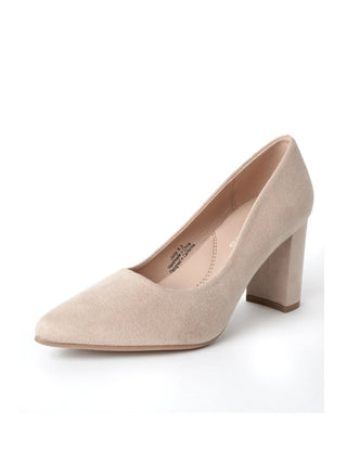 Jolie | Light Taupe Suede - Glamourous Grace