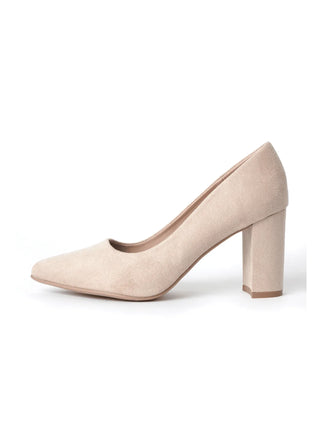 Jolie | Light Taupe Suede - Glamourous Grace