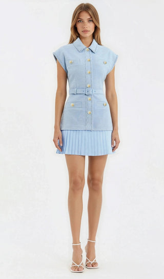 Jonie Mini - Pale Blue - Glamourous Grace