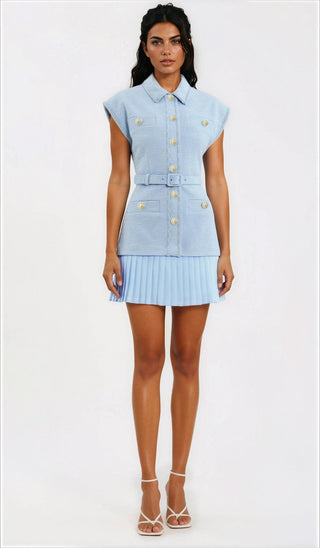 Jonie Mini - Pale Blue - Glamourous Grace