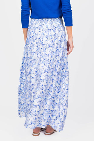 Josephine Skirt (Blue/White)