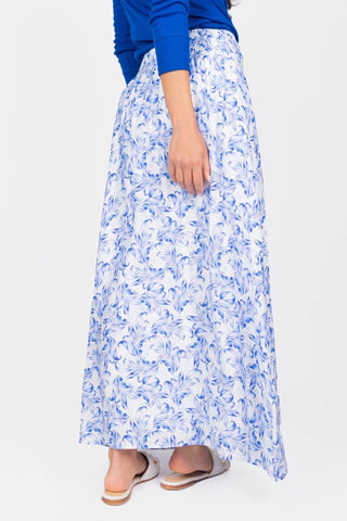 Josephine Skirt (Blue/White)