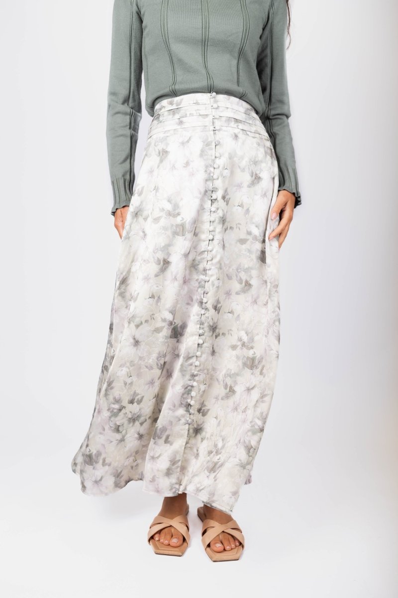 Josephine Skirt (Sage Green) - Glamourous Grace