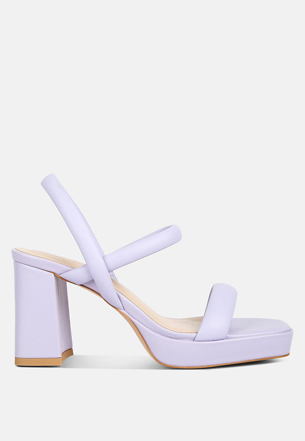 Joslyn Slingback Block Heel Sandals - Glamourous Grace