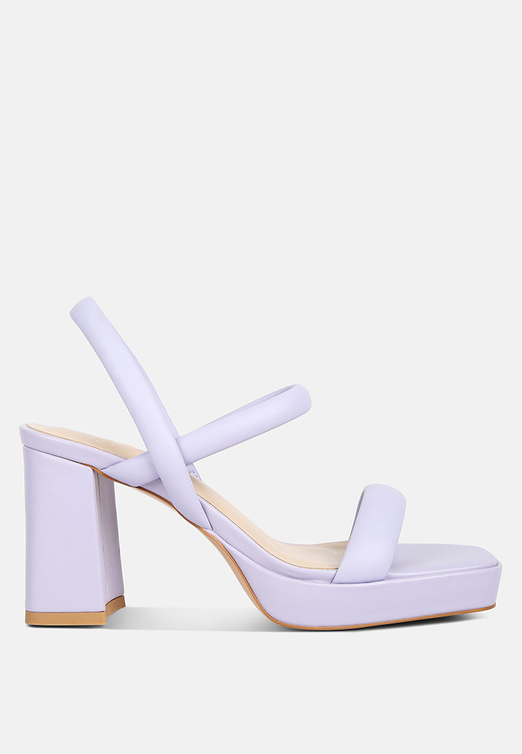 Joslyn Slingback Block Heel Sandals - Glamourous Grace