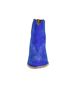 Journee Ankle Boots in Blue - Glamourous Grace