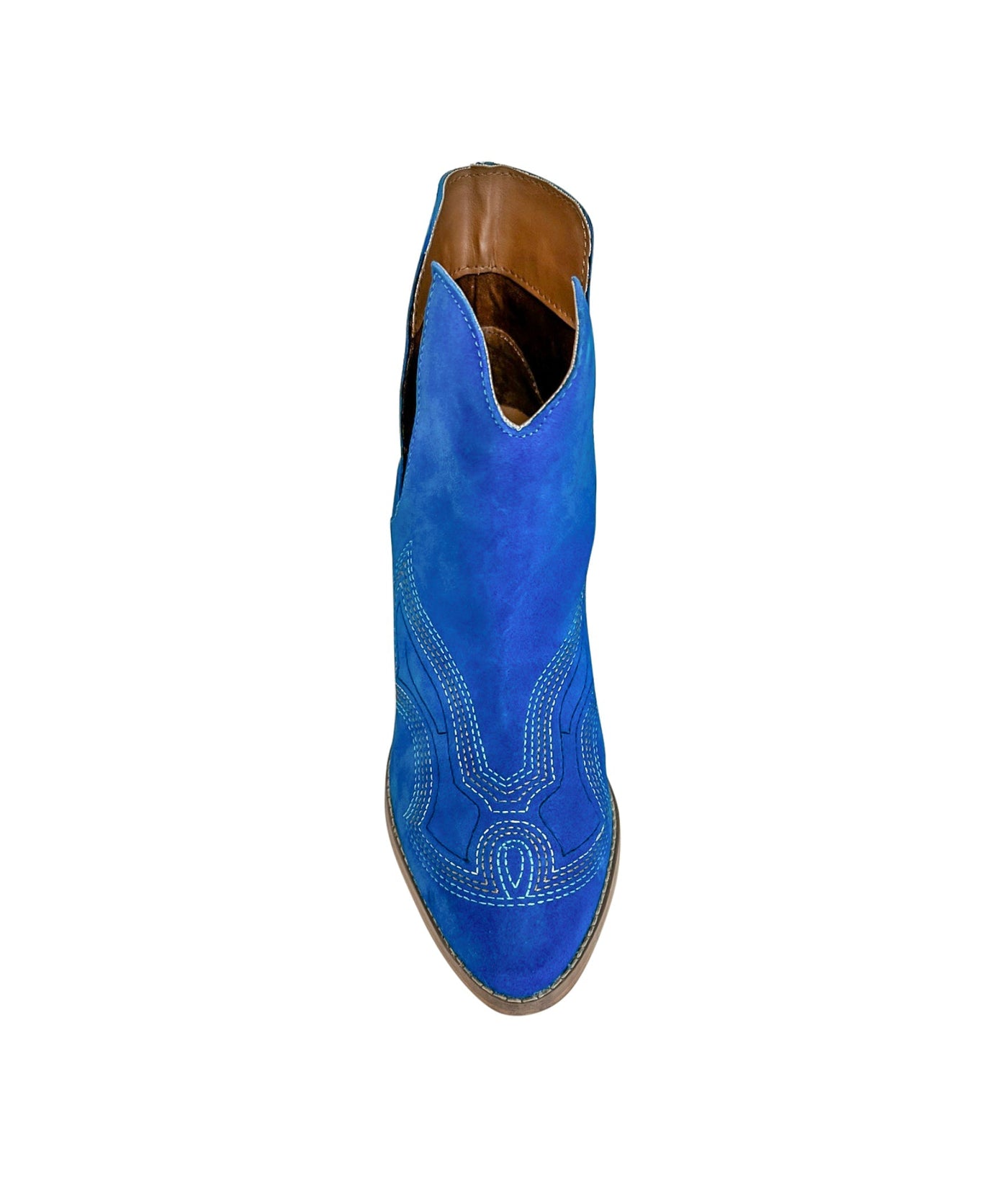 Journee Ankle Boots in Blue - Glamourous Grace