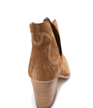 Journee Ankle Boots in Tan - Glamourous Grace