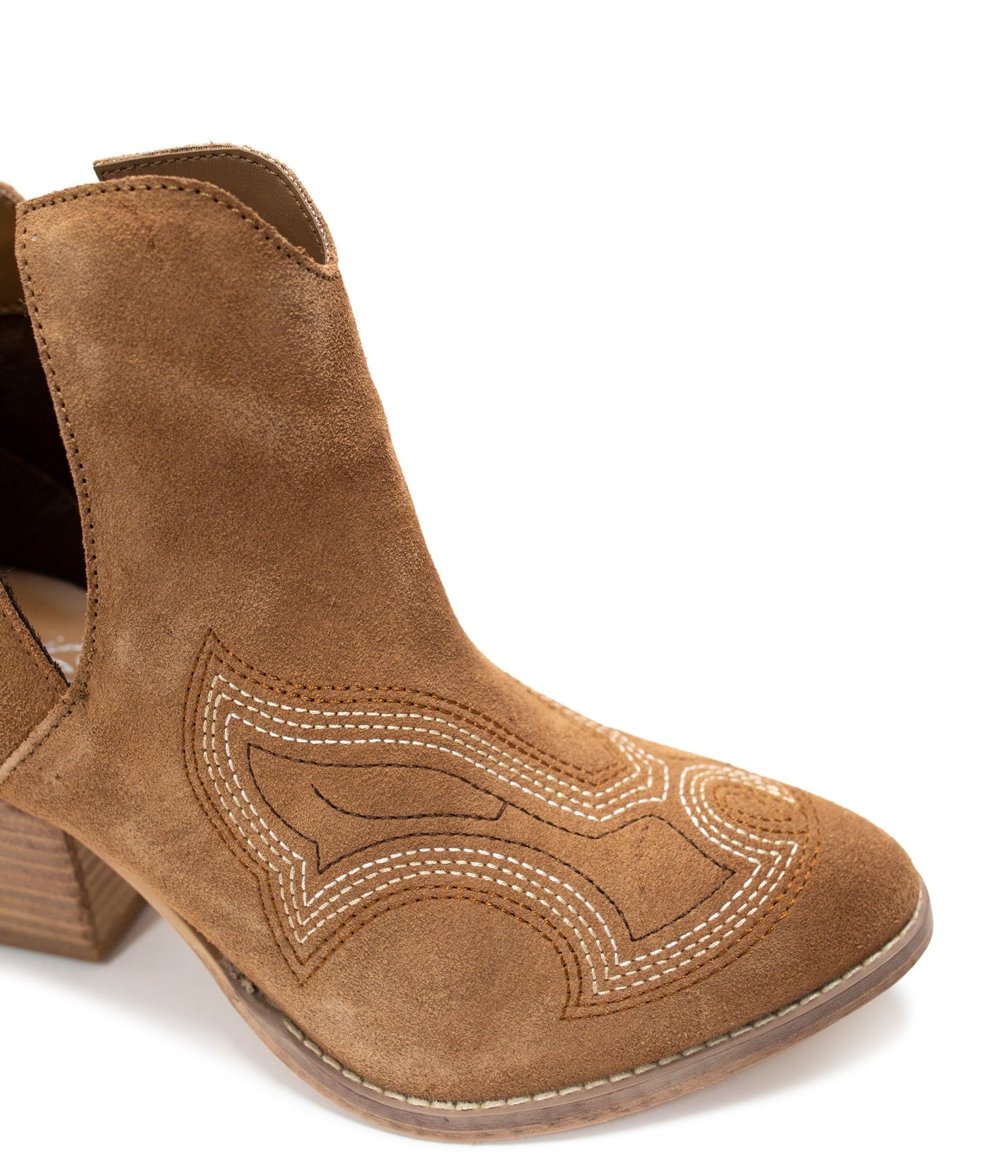 Journee Ankle Boots in Tan - Glamourous Grace